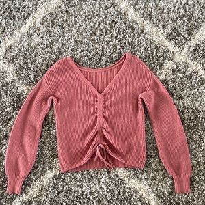 Hollister Reversible Cinch Sweater